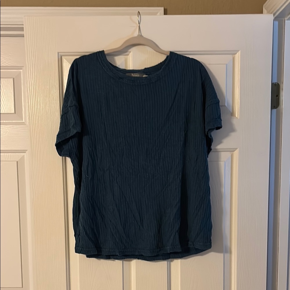 Women's Blue Casual Top